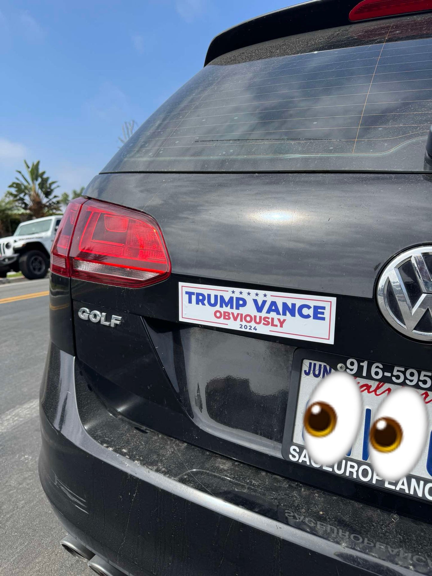 Trump-Vance Obviously Bumper Sticker